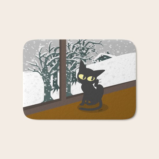 Snow Bath Mat