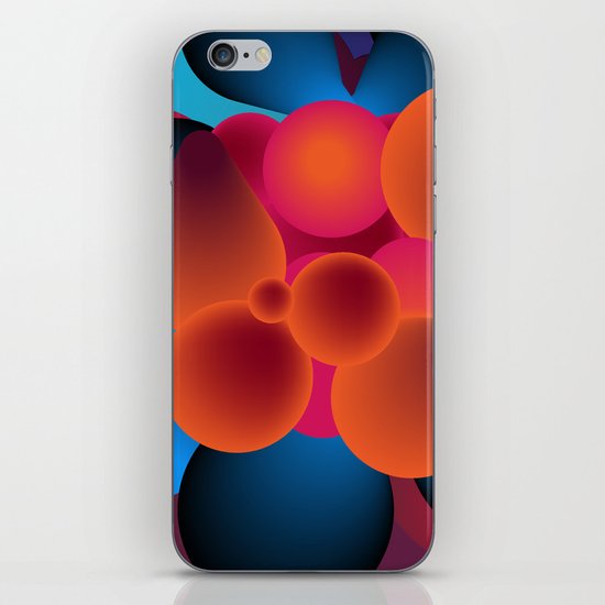 Circles iPhone & iPod Skin