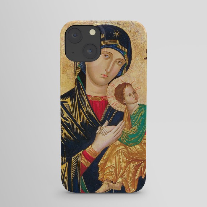 Our Mother of Perpetual Help Virgin Mary iPhone Case