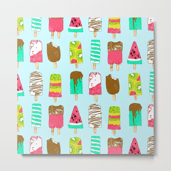 Ice Cream Time Metal Print