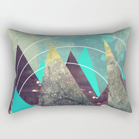 Blue mountains Rectangular Pillow