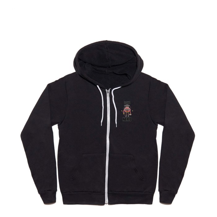 Data Nerd Full Zip Hoodie