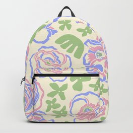 Floral Pastel Matisse Inspired Backpack