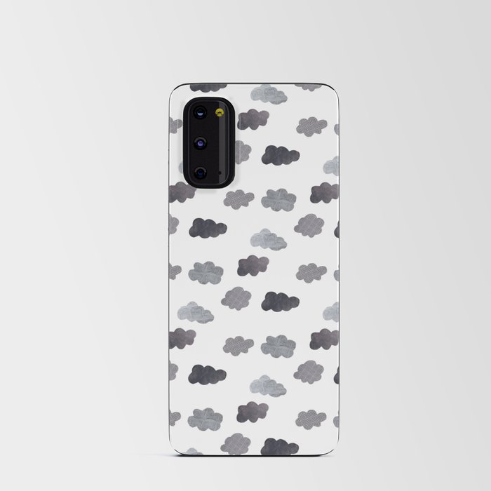 Grey Clouds Collage Android Card Case