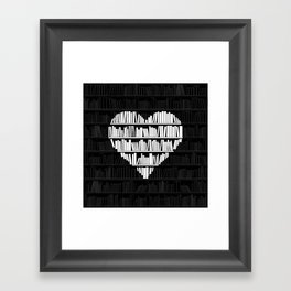 Book Lover Framed Art Print