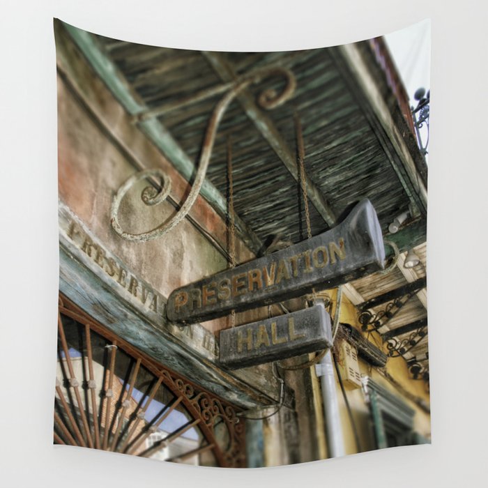 Preservation Hall Wall Tapestry