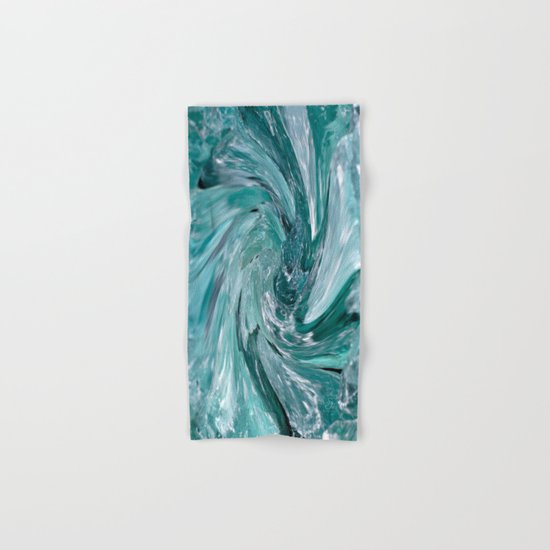 Blue Vortex Hand & Bath Towel