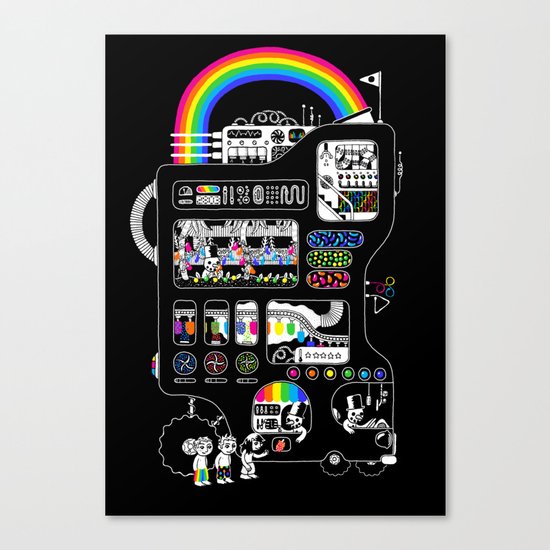 The Icecreamator Canvas Print