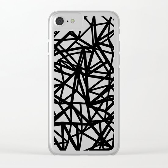 Ab Out T Double Clear iPhone Case