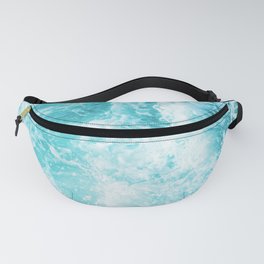 Perfect Sea Waves Fanny Pack | Photo, Pattern, Vintage, Color, Painting, Green, Graphicdesign, Blue, Turquoise, Curated 