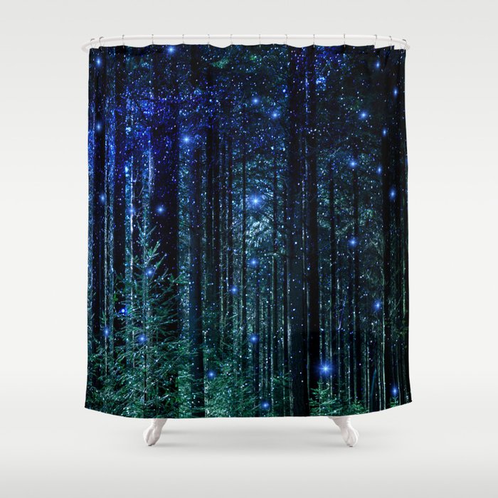 Magical Woodland Shower Curtain