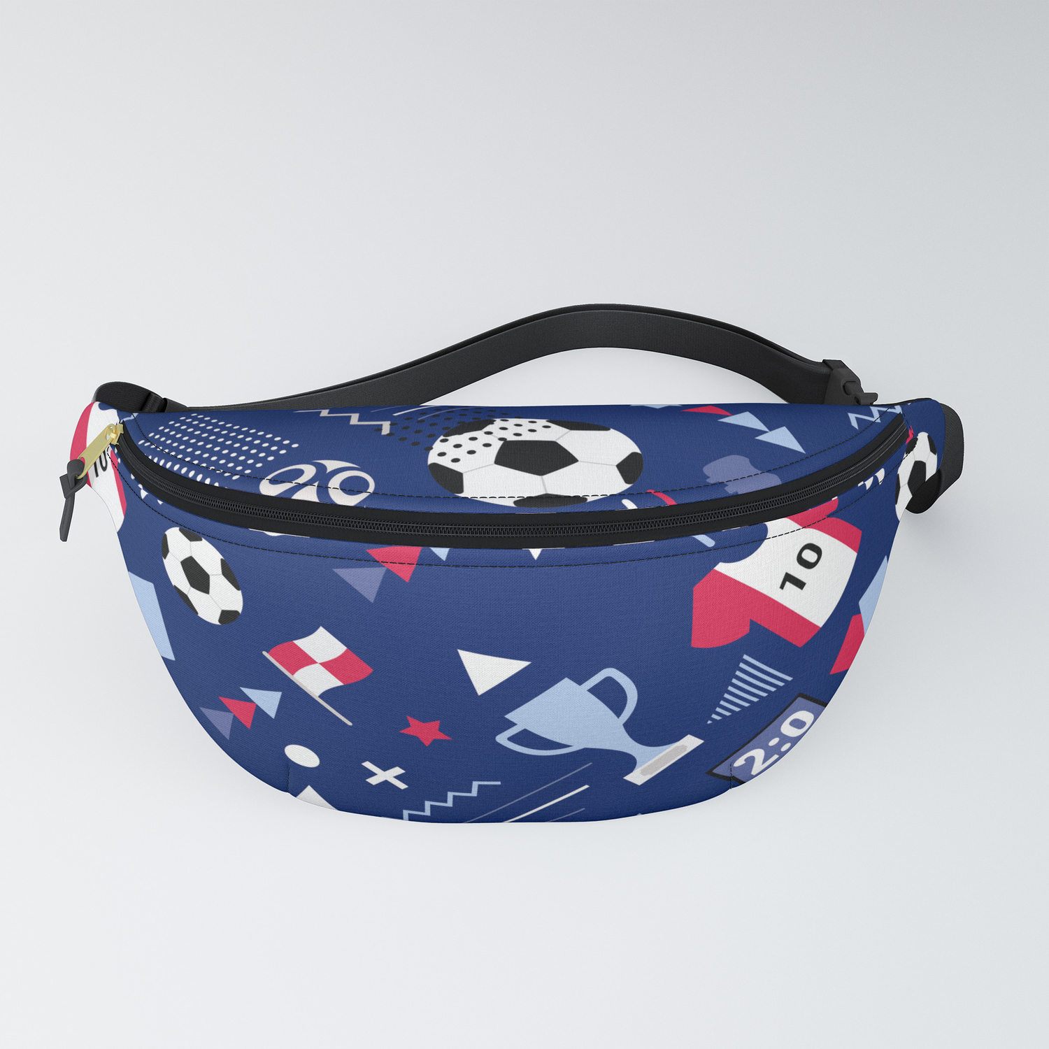 Love Football Background Fanny Pack By Sophiafashion Society6