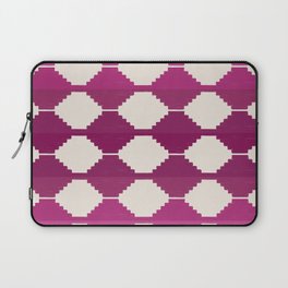 Pink Ombre Ethnic Pattern Laptop Sleeve