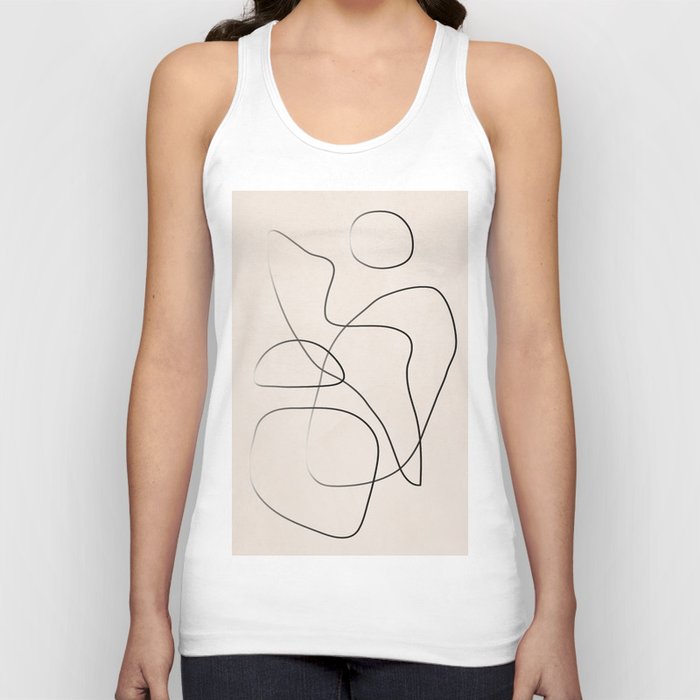 Abstract Line I Tank Top
