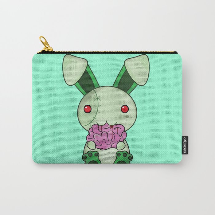 Zombie Bunny Carry-All Pouch
