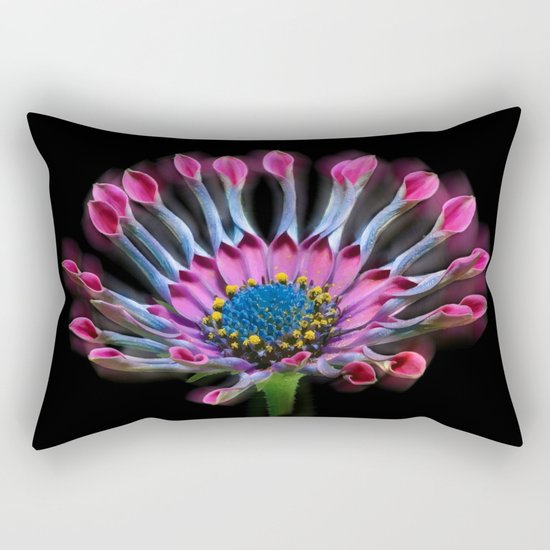 Tropical Daisy Rectangular Pillow