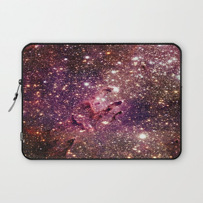 Galaxy : Eagle Nebula Mauve Burgundy Purple Gold Laptop Sleeve
