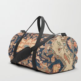 Ferahan  Antique West Persian Rug Print Duffle Bag