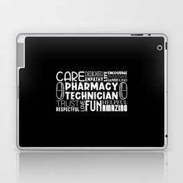 Pharmacy Tech Quote Medicine Technician Pharmacist Laptop Skin