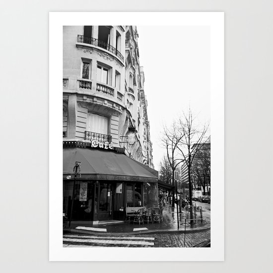 Parisian Cafe Art Print
