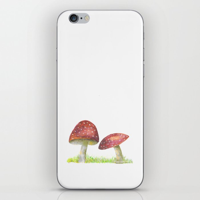 Red Mushroom iPhone Skin