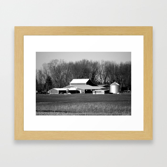 Farm Life Framed Art Print