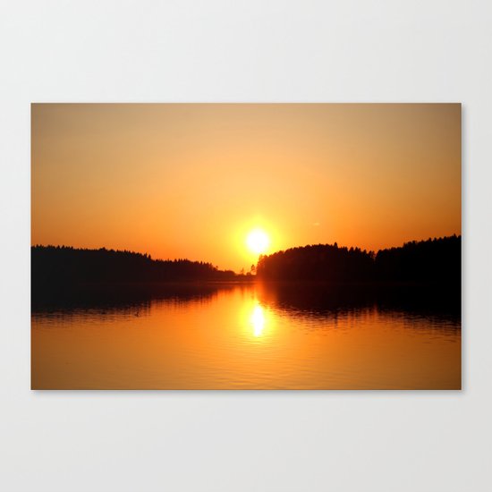 Beautiful Sunset Canvas Print