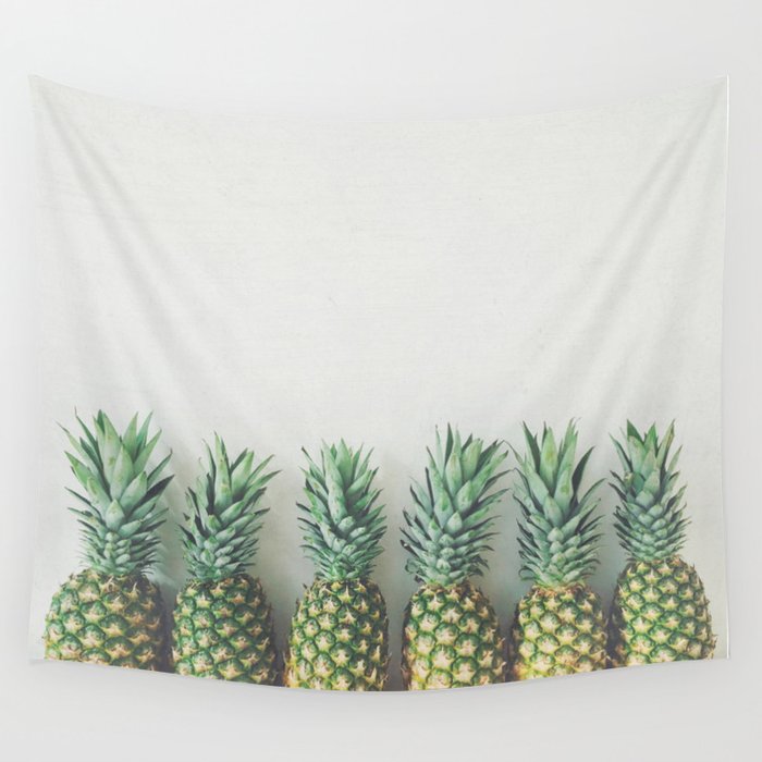 It's All About the Pineapple Wall Tapestry
