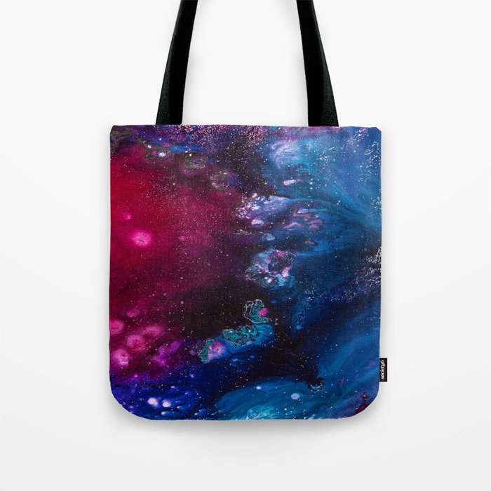 Oceans and Nebulas Tote Bag