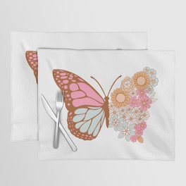 Vintage Floral Butterfly Placemat