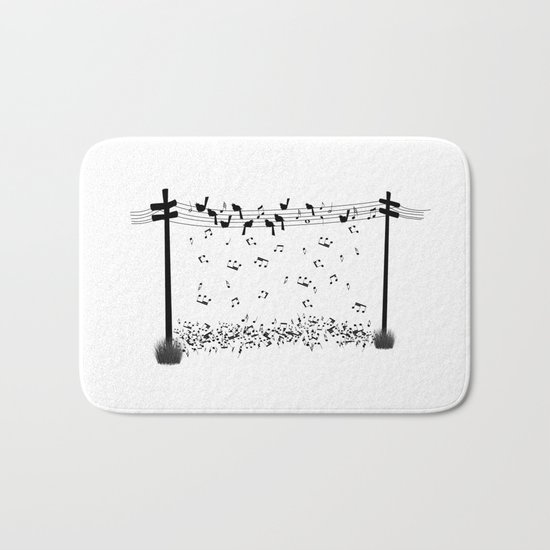 Music note makers Bath Mat
