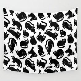 Herd of Cats Wall Tapestry