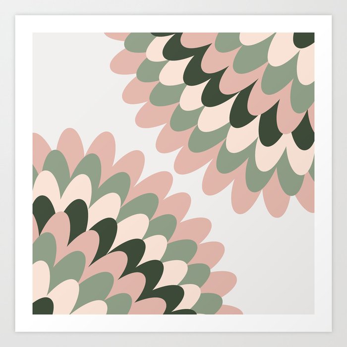Dahlia At Office Art Print By Caligrafica Society6 Dahlia At Office Art Print