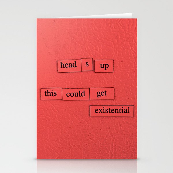 Heads Up Stationery Cards