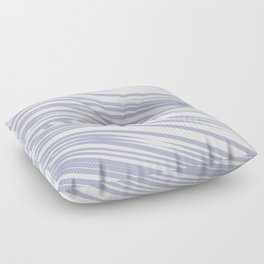 Violet stripes background Floor Pillow