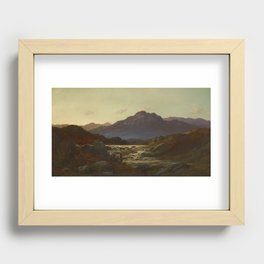 Torrent in the Highlands Gustave Dore Recessed Framed Print