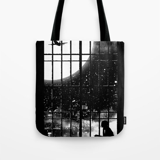All Alone Tote Bag