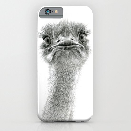 Cute Ostrich SK053 iPhone & iPod Case