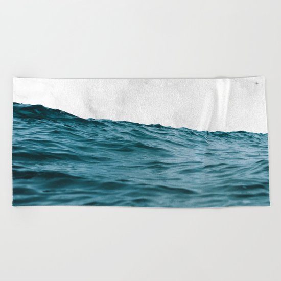 Ocean + Marble #society6 #decor #buyart Beach Towel