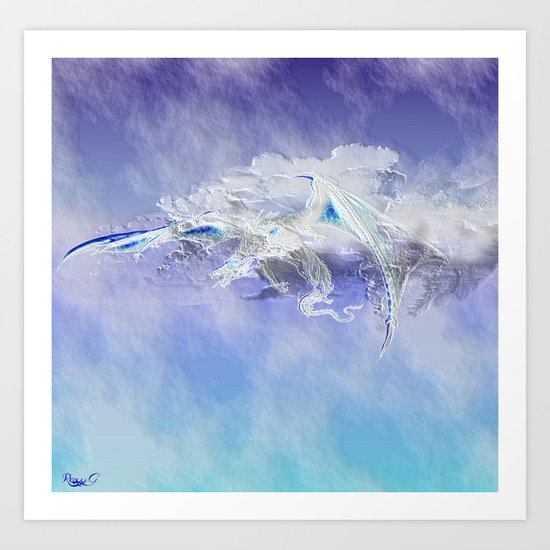 Sky Dragon Art Print
