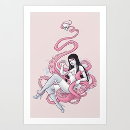 Pink Tranquility Art Print
