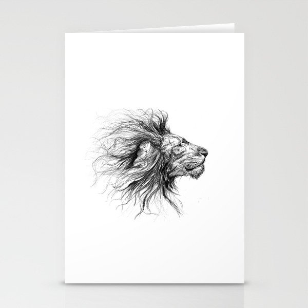 lion Stationery Cards