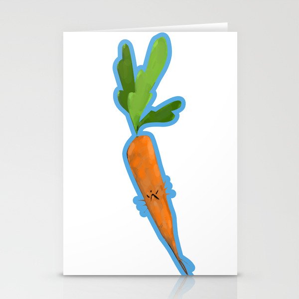 naughty carrot Stationery Cards
