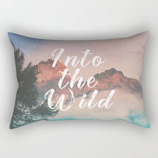 Into the Wild Rectangular Pillow