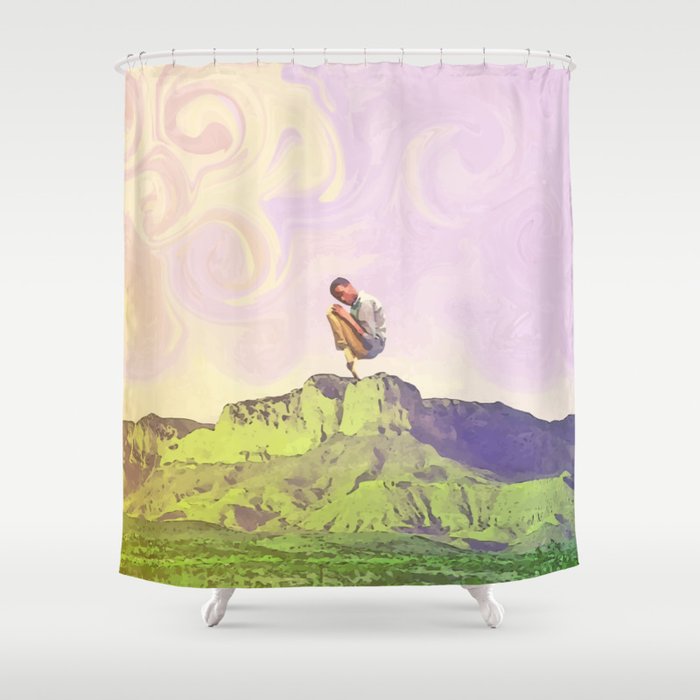 From Top To Toe Shower Curtain