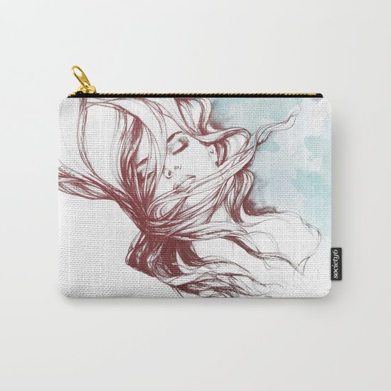 Dreaming about wolves Carry-All Pouch