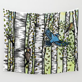 Eyes of the Forest Wall Tapestry