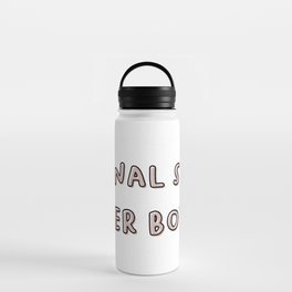 Emotional Support Water Bottle - Pink Water Bottle