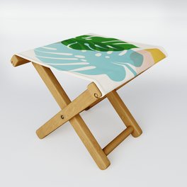 Abstraction_PLANTS_01 Folding Stool