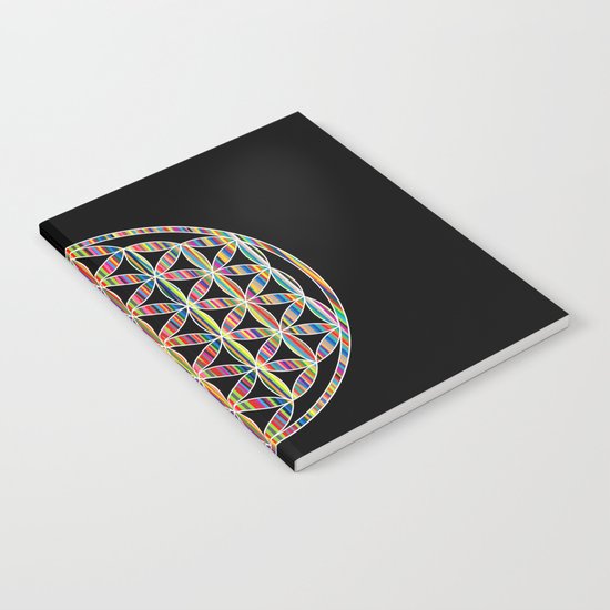Flower of Life Colored | Kids Room | Delight Notebook